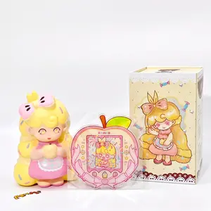 MHM Squishy Yellow Apple Princess Cake Creative Christmas Gift Slow-Rebound Sensory Toy