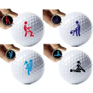 Reusable Personalized Golf Ball Stamp with Ink, Custom Name Golf Ball Stamper for Golfers to Mark Your Own Golf Ball