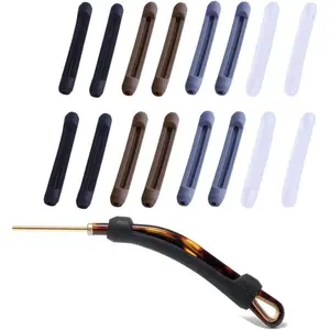 8 Pairs Soft  Eyeglass Ear Cushions Glasses Ear Grip Temple Tips Eyeglass Pads Anti Slip Eyeglasses Ear Hook Comfort  for Reading Glasses, Sunglasses