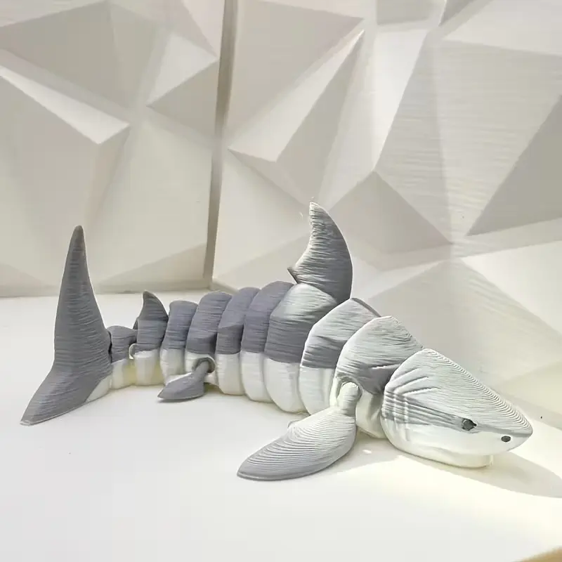 Ocean Animal Great Shark Statue, Unique Design, Home Festive Holiday Decoration, Aquatic Aquarium Decor, Halloween Christmas Gift, Fish Tank Ornament, Aquarium Ornaments