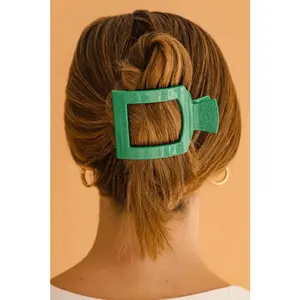Teleties Square Curved Flat Hair Clips
