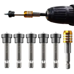 Drywall Drill Bit PH2 Drywall Screw Bit Drywall Bit Drywall Screw Bit with 2 inch Quick Release Drill Bit Holder 6 count