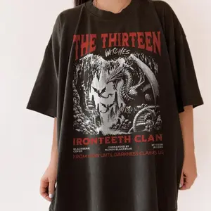 The Thirteen Shirt | Throne Of Glass T-Shirt Manon Blackbeak Ironteeth Witches Dorian Haviliard Licensed SJM Merch Terrasen Bookish Shirt