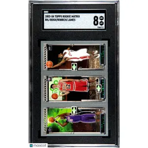 2003 Topps Rookie Matrix James Hinrich Bosh Rookie #BHJ SGC 8