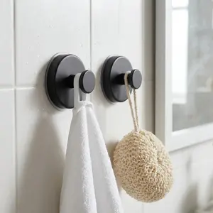 4 Pack Stainless Steel Adhesive Hooks No Drill Strong Self Adhesive Wall Hooks For Kitchen Bathroom Behind Door