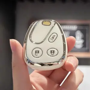 Car Key Case Cover for 2003 2004 2005 2006 Chevy Tahoe Suburban Silverado Avalanche Equinox SSR / GMC Sierra Yukon / Buick