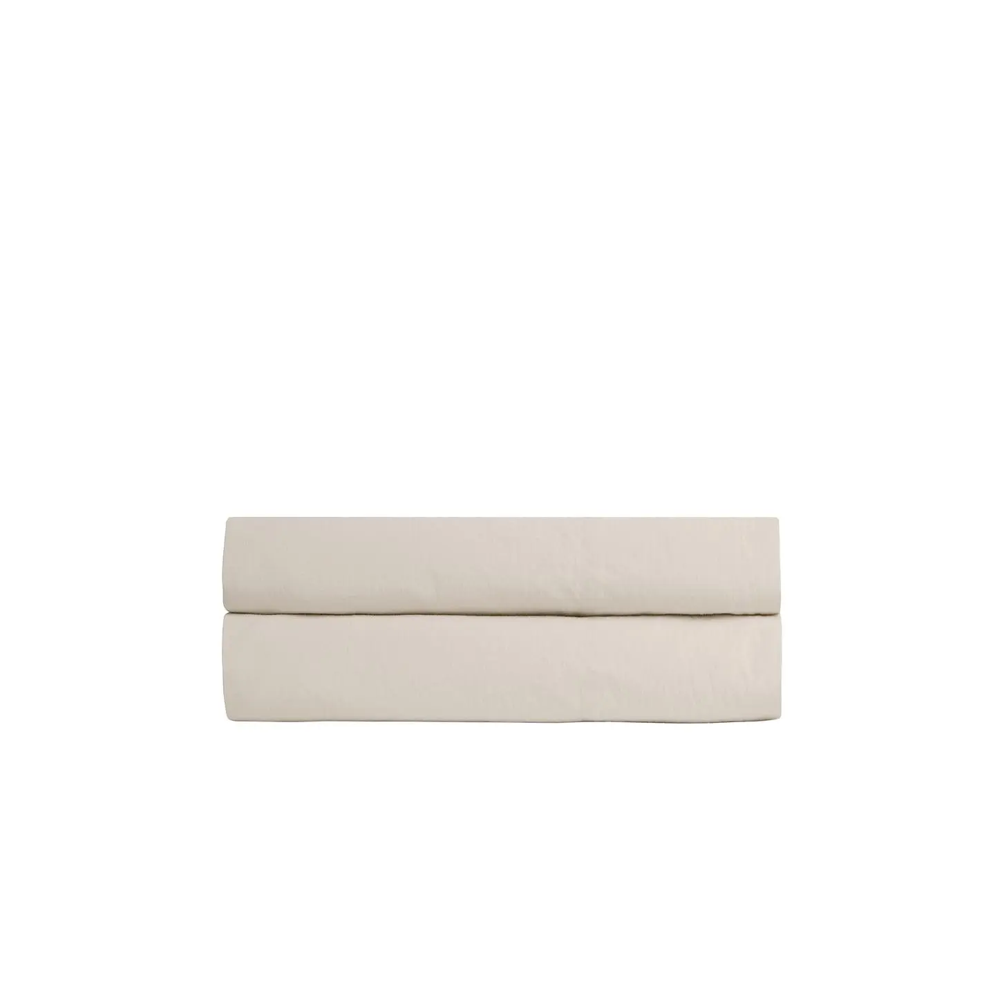 Parachute Percale Fitted Sheet in Bone