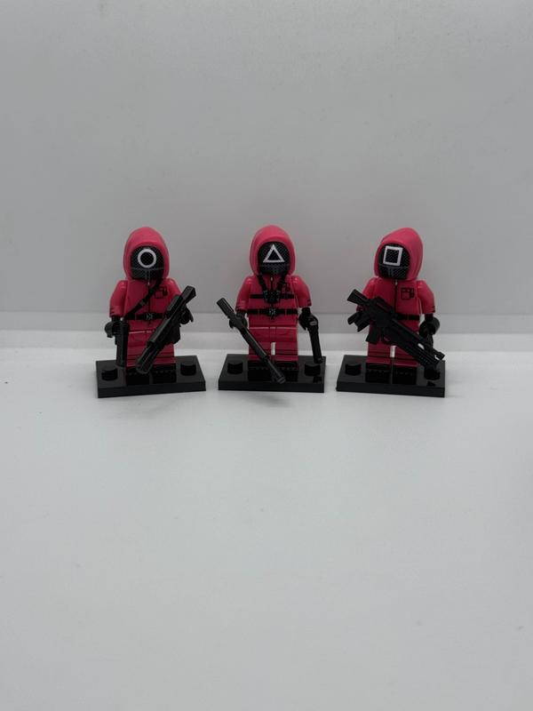Custom Pop Culture  Minifigurines – Squid Game Characters | MOC Puzzle Assembly Building Block Gift Toy