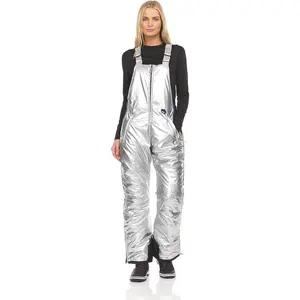 Womens Insulated Water Resistant Ski Snow Bib Pants