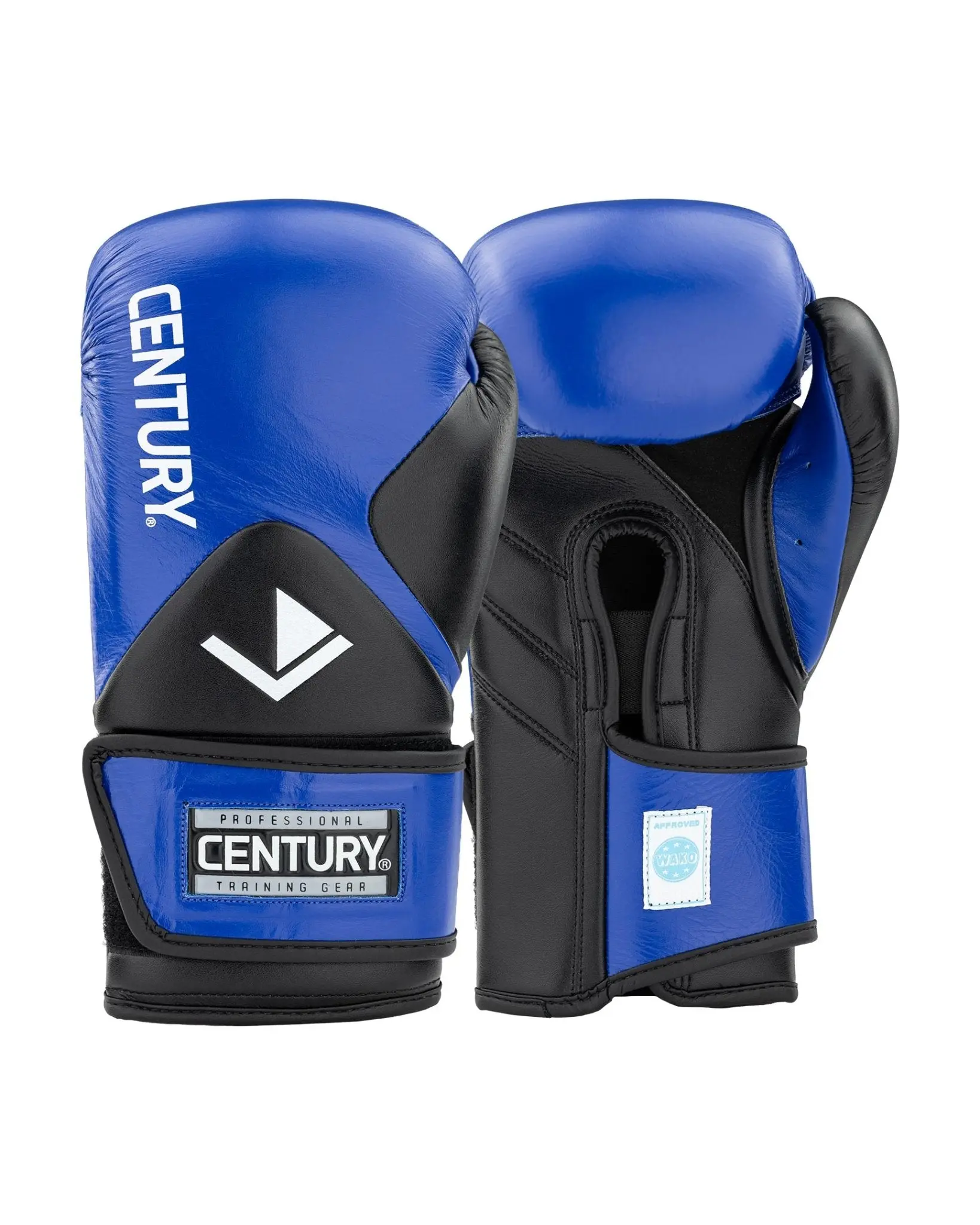 Creed Leather Kickboxing Gloves, WAKO Approved Sparring Gear for Combat Sports Boxing with Full Wrap Wrist Support & Anti-Odor Liner, Boxing Equipment, Glove Boxing