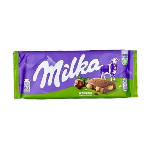 Milka Wholenut Hazelnut Chocolate 100Gr