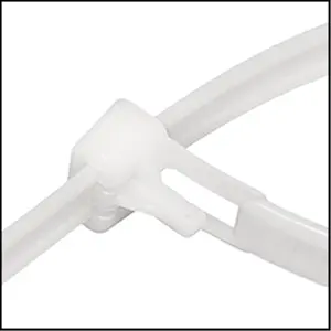 EverMark EM-08-50-RL-9-C 8 in. Natural Releasable Cable Tie, 50 lbs - Pack of 100