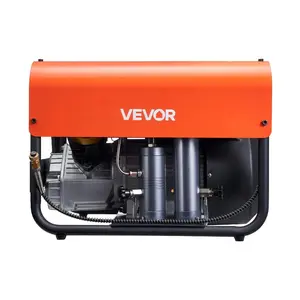VEVOR PCP Air Compressor, 4500PSI/30Mpa Diving Scuba Tank Air Compressor, Double-Cylinder Auto Stop PCP Diving Compressor with External Water Fan Cooling System for Scuba Tanks, Paintball, Air Rifle