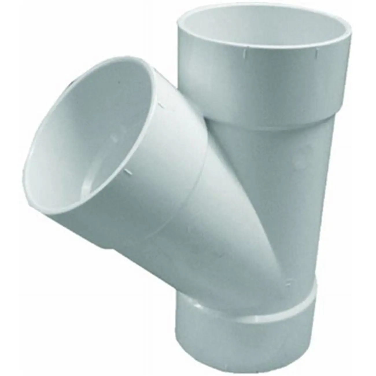 Genova Products V-904 4 in. PVC Sewer WYE, High-Quality Modern Bathroom Fixture Accessory for Home Improvement Plumbing, High-Quality Modern Products