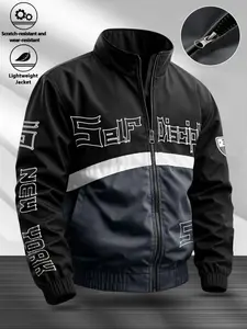 Men's Waterproof Hardshell Jacket, Outdoor Sports & Hiking Gear, Perfect for Camping & Trekking, Comfortable All-Season Outerwear