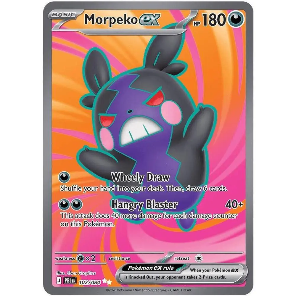 Morpeko ex - 102/084 - ME05: Pitch Black (PBL)