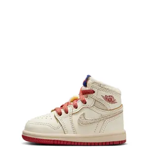 Toddler's Jordan 1 Retro High OG Sail/Cinnabar-Light Bone (FD2598 100)