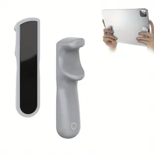 A Set of Tablet Stands Designed for Gaming, Featuring a Finger Grip for Ipad Hand Support, Serving As a Gaming Aid, And a Portable E-Sports Controller