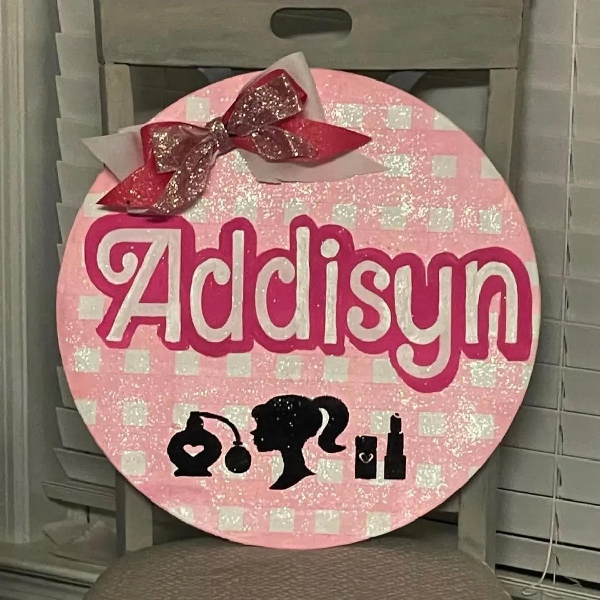 Barbie door hanger