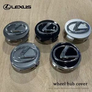 62mm Lexus Car Wheel Hub Cap 4Pcs Tire Center Cover For Lexus ES RX NX LS UX LM LX GX LC RZ IS CT GS RC HS SC TX LBX IS300 RX350 LS500 LX600 NX260 CT200 F SPORT Wheel Covers