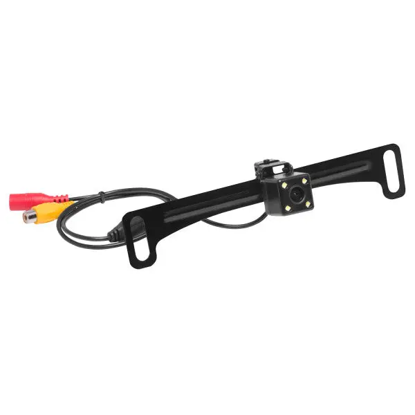 BOSS ELPC40B Truck Backup Camera - License Plate Mount, 170° Wide Angle, Low-Light Visibility, Rear-Facing Car Camera for Driving Safety