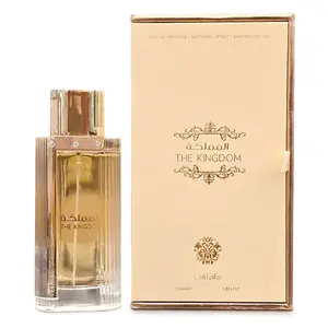 Lattafa | The Kingdom | Women | Women's Fragrance | 100 ML (3.4 OZ) | Eau De Parfum | Pear - Peony & Cassis