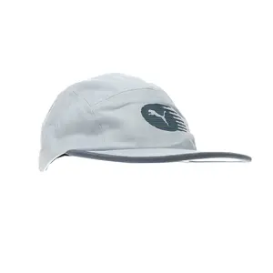 PUMA Mens Nyc Long Run Twill Camper Adjustable Cap Casual - Blue