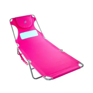 Ostrich Comfort Lounger Face Down Sunbathing Chaise Lounge Beach Chair
