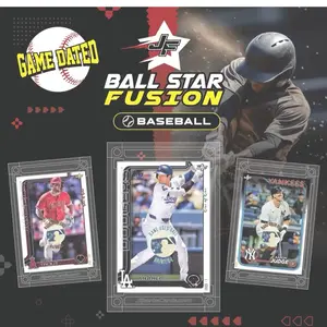 Ball Star Fusion by Jersey Fusion with 1 bag containing 1 encased card with game ball relic encased in card