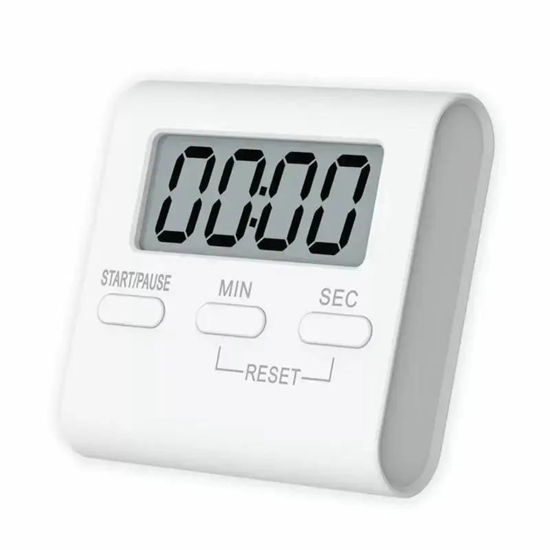ERIKOLE LCD Digital Kitchen Timer - Manual Countdown, Magnetic, Hanging Metal Kitchen Utensils & Gadgets for Cooking