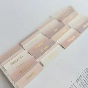 Bible Tabs - Neutral gold foil, 66 books of the Bible