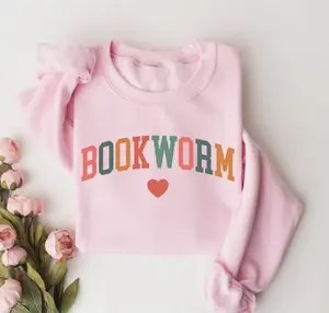 Bookworm Sweatshirt, Cute Teacher Books Lover Sweatshirt, ESL Teacher Sweatshirt, Teacher Reading Sweatshirt, Group Teacher Shirt