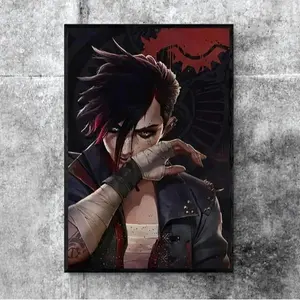 Arcane Vi Print, Arcane poster, League of legends Print