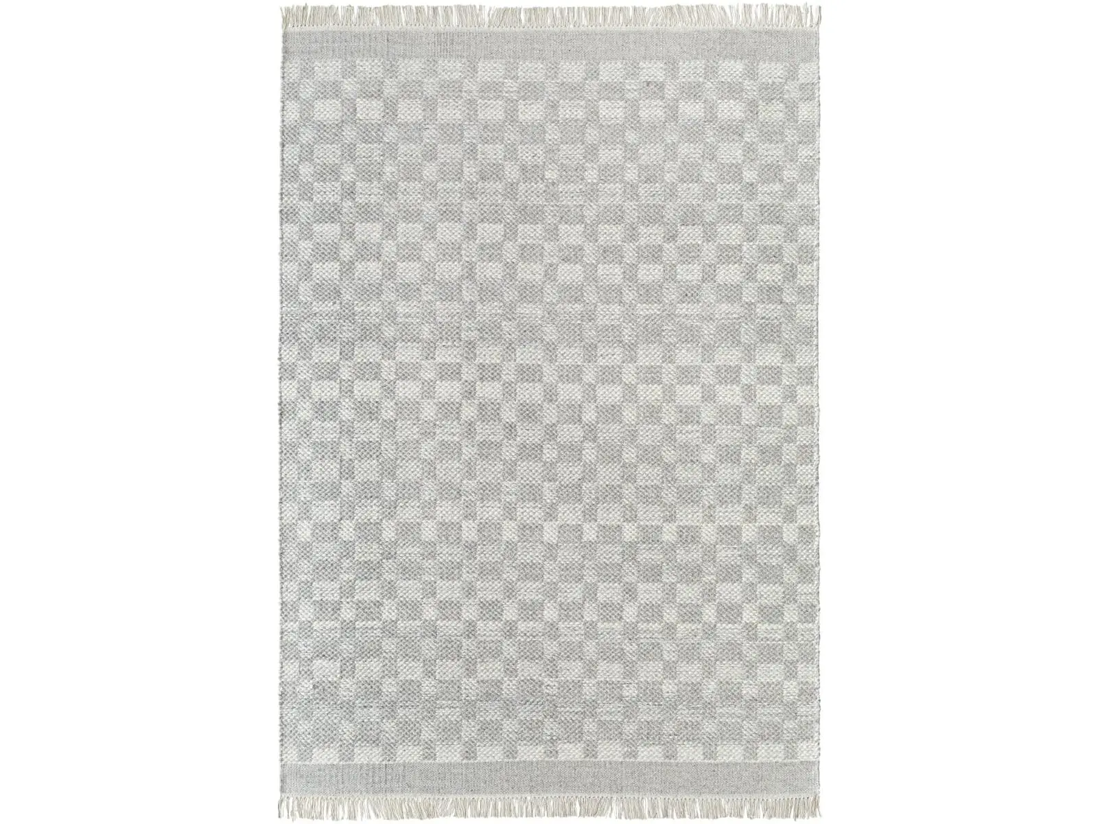 Livabliss MDI2341-810 Handmade Area Rug, 8x10 ft Rectangle Mardin Ivory Handcrafted Floor Rug for Living Room Bedroom, Handmade Area Rugs