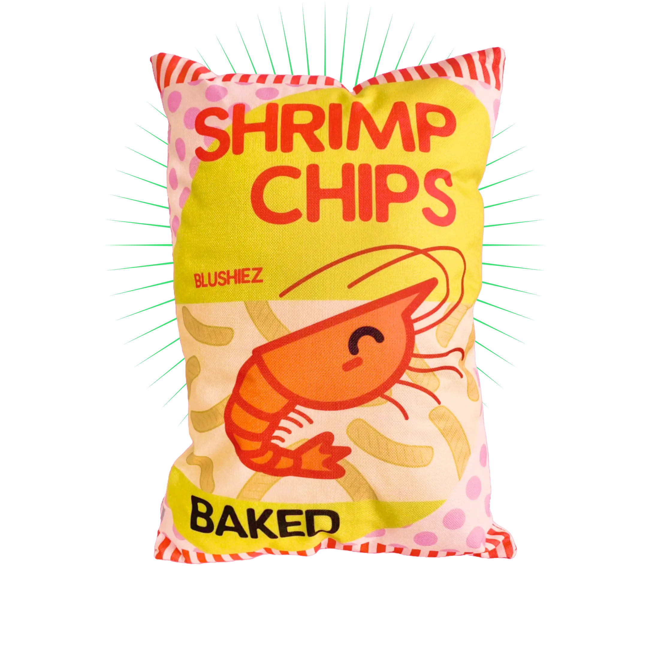 Shrimp Chips Pillow