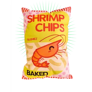 Shrimp Chips Pillow