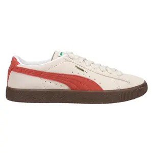 PUMA Mens Suede Vintage Lace Up Sneakers Shoes Casual - Beige