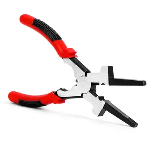 8" MIG Welding Pliers – Multi-Functional Carbon Steel Welpers with Insulated Comfort Grip, Long Nose Design, Built-in Wire Cutters & Nozzle Cleaner – Professional Welding Hand Tool, Durable, Rust-Resistant & Reliable for Daily Use