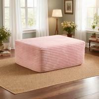 Pink Plush Corduroy