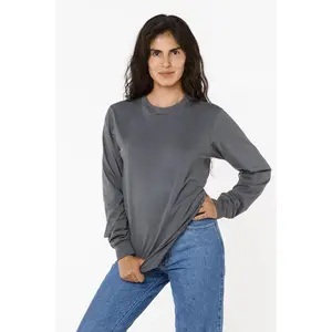 20007 - Fine Jersey Long Sleeve Crew Neck T-Shirt