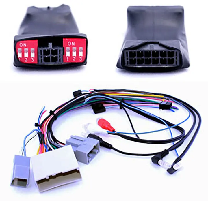 Ford, Lincoln, Mercury 2004-2012 Radio Replacement, SWRFD-60L Stereo Installation Interface, Pre-Programmed to Retain Steering Wheel Controls (SWC), Retains Factory Auxiliary Input