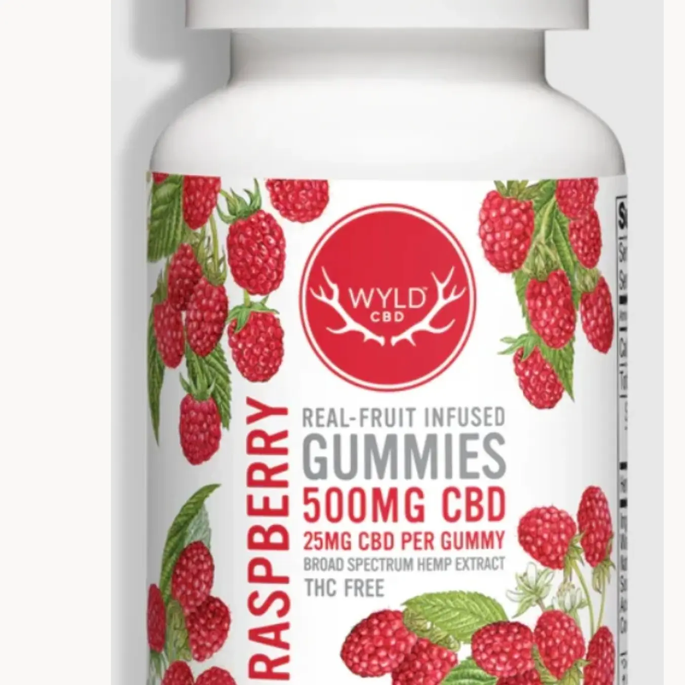 Wyld CBD Raspberry Gummies  | 25mg CBD