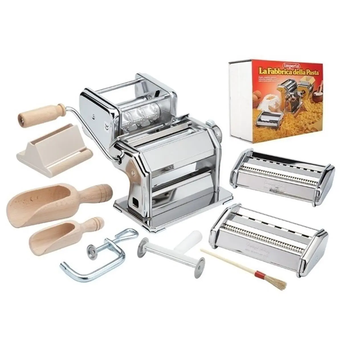212 MAIN Heavy-Duty Custom Pasta Maker Machine Set with Kitchen Utensils