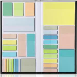- Transparent Sticky Notes Set, 1650 Sheets, Transparent Sticky Notes Tabs for  Study, Office, School, Planning, Journaling & Organization