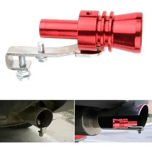 Car muffler with turbo whistle, thickened exhaust pipe, roar maker, car accessories Size M