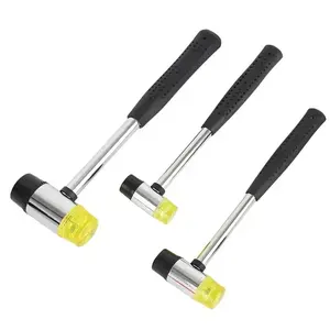 Double Face Soft Tap Rubber Hammer 25mm