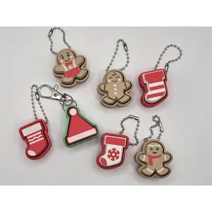 Christmas Clicker Fidget 3 Pack - ASMR - Gingerbread, Stocking, Santa Hat - Great Stocking Stuffer Gift