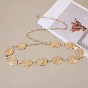Vintage Waist Chain Women'S Accessories Decorated Dress Sub National Style Chain Belt Everything Pants Niche Belt