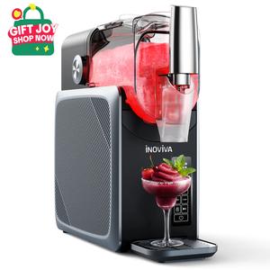 Inoviva Slushie Machine 88oz No-Ice Frozen Drink Maker 5 Modes Quick Chill Perfect for Parties FlashChill Tech Custom Texture Easy Self-Cleaning |  S2.2