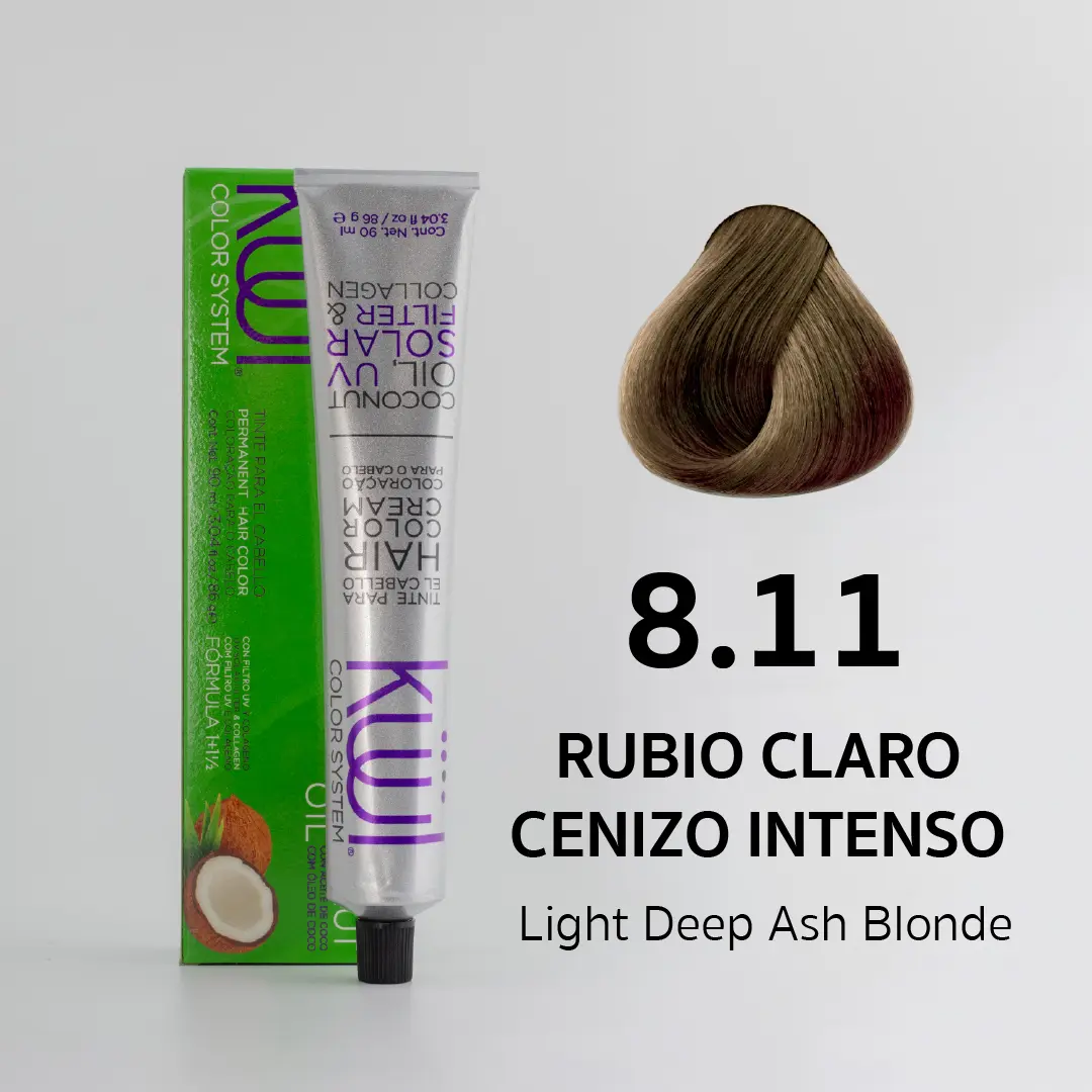 8.11 - Light Deep Ash Blonde